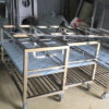 Kệ inox 3 tầng có bánh xe