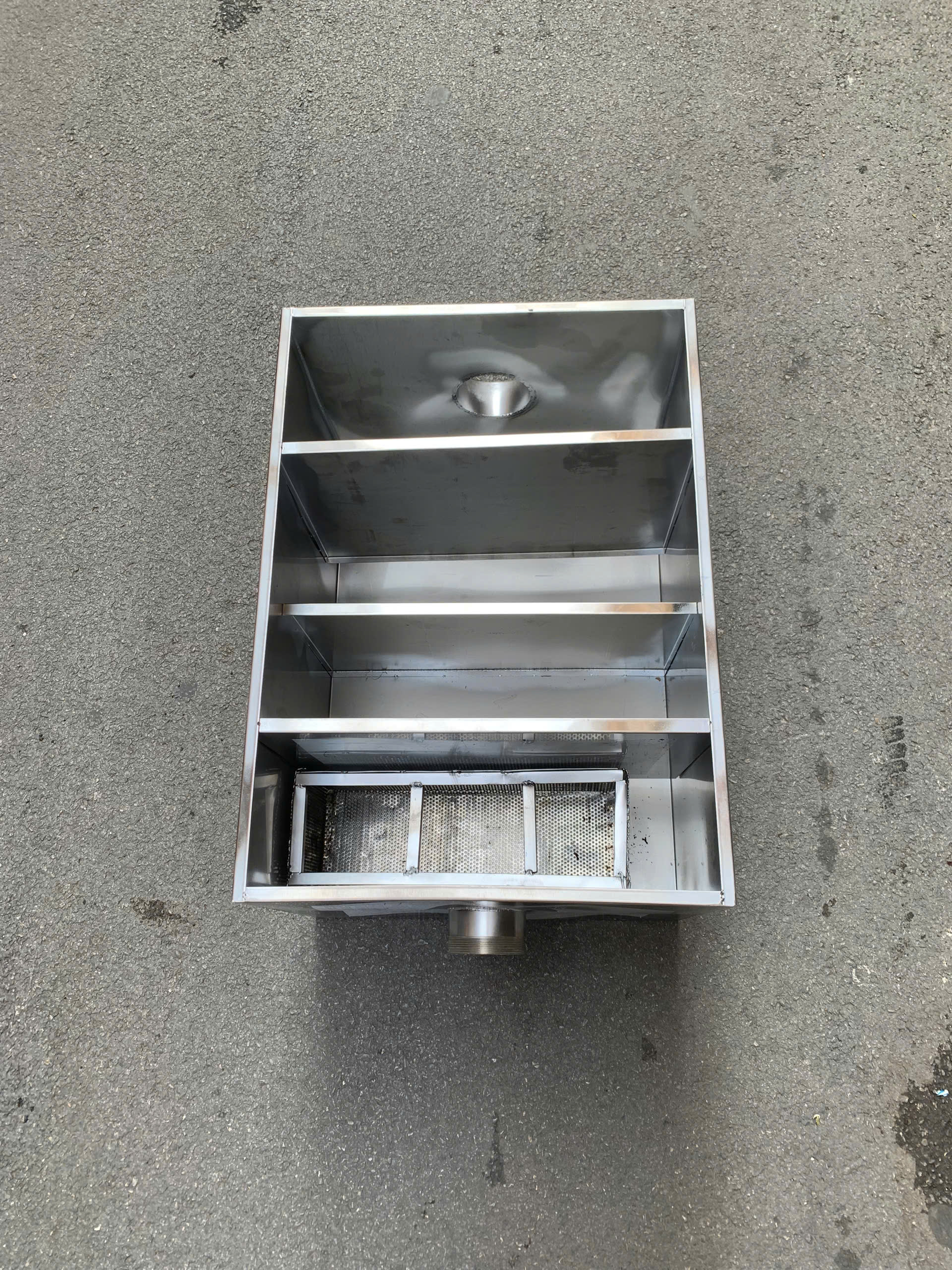Bẫy mỡ inox công nghiệp 3 | Inox dân dụng Toán Huệ