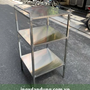 Kệ Inox 3 Tầng Theo Yêu Cầu 5 ke inox 2 | Inox dân dụng Toán Huệ