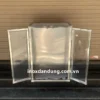 Tủ Inox 304 2 Cánh Đựng Đồ