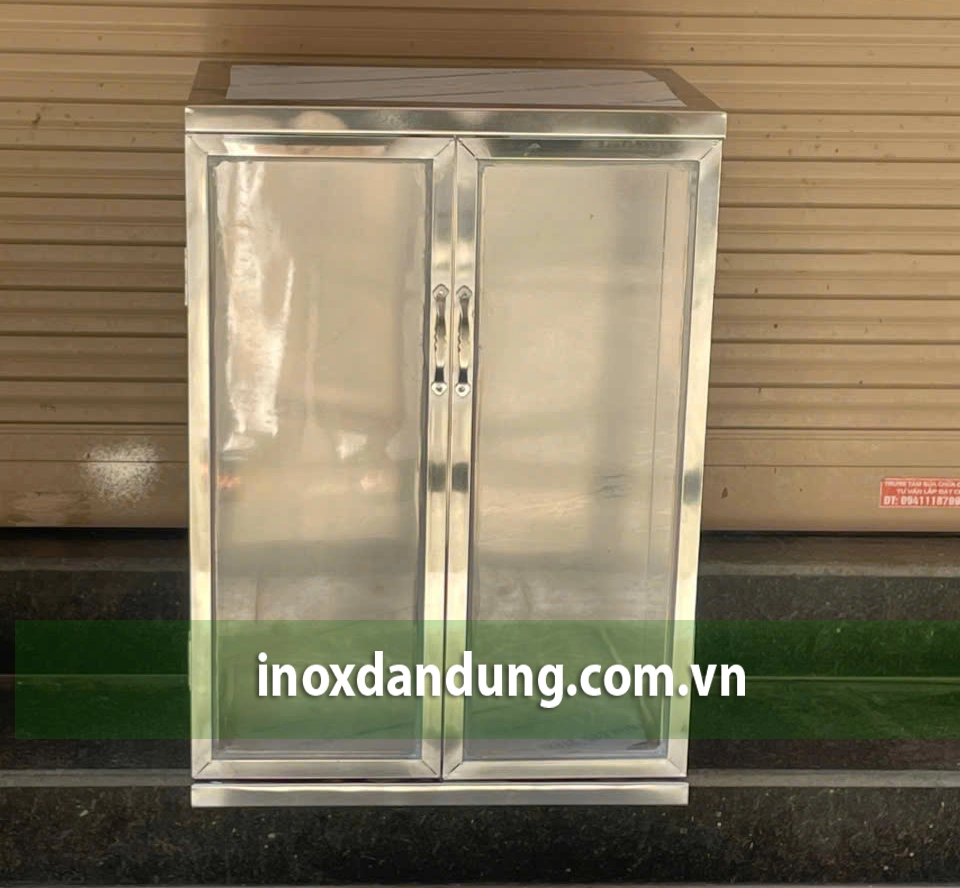 Tủ Inox 304 2 Cánh Đựng Đồ 10 tu inox webp 3 | Inox dân dụng Toán Huệ